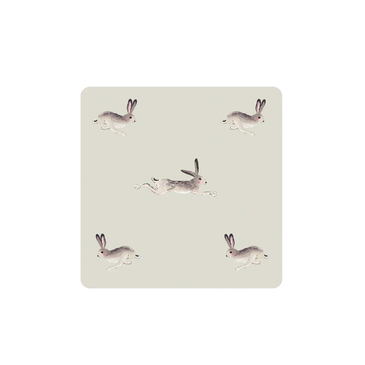 Sophie Allport Hare Coasters (Set of 4)