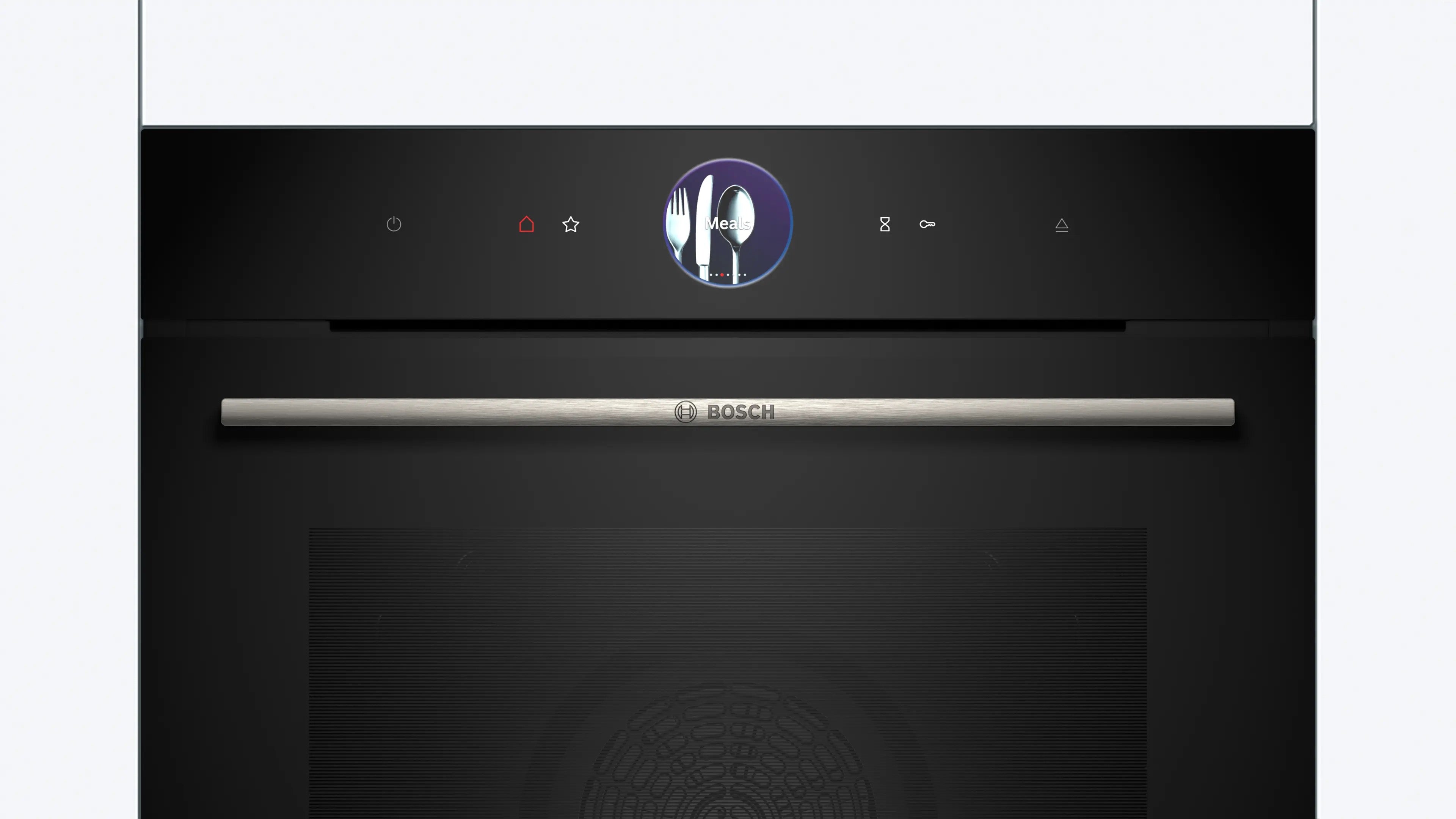 Bosch Series 8 Built-in oven with added steam function 60 x 60 cm Black - HRG7764B1B