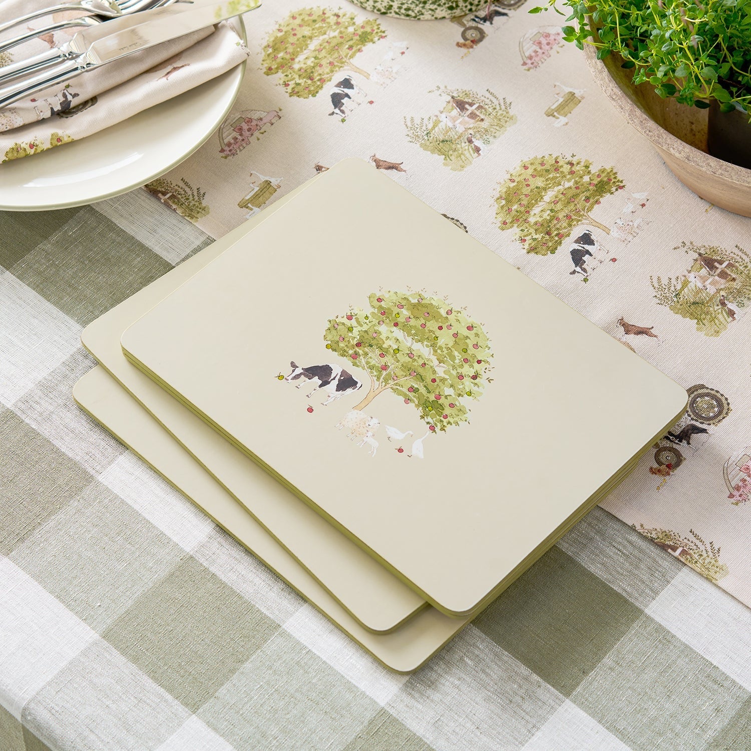 Sophie Allport Farm Friends Placemats (Set of 4)