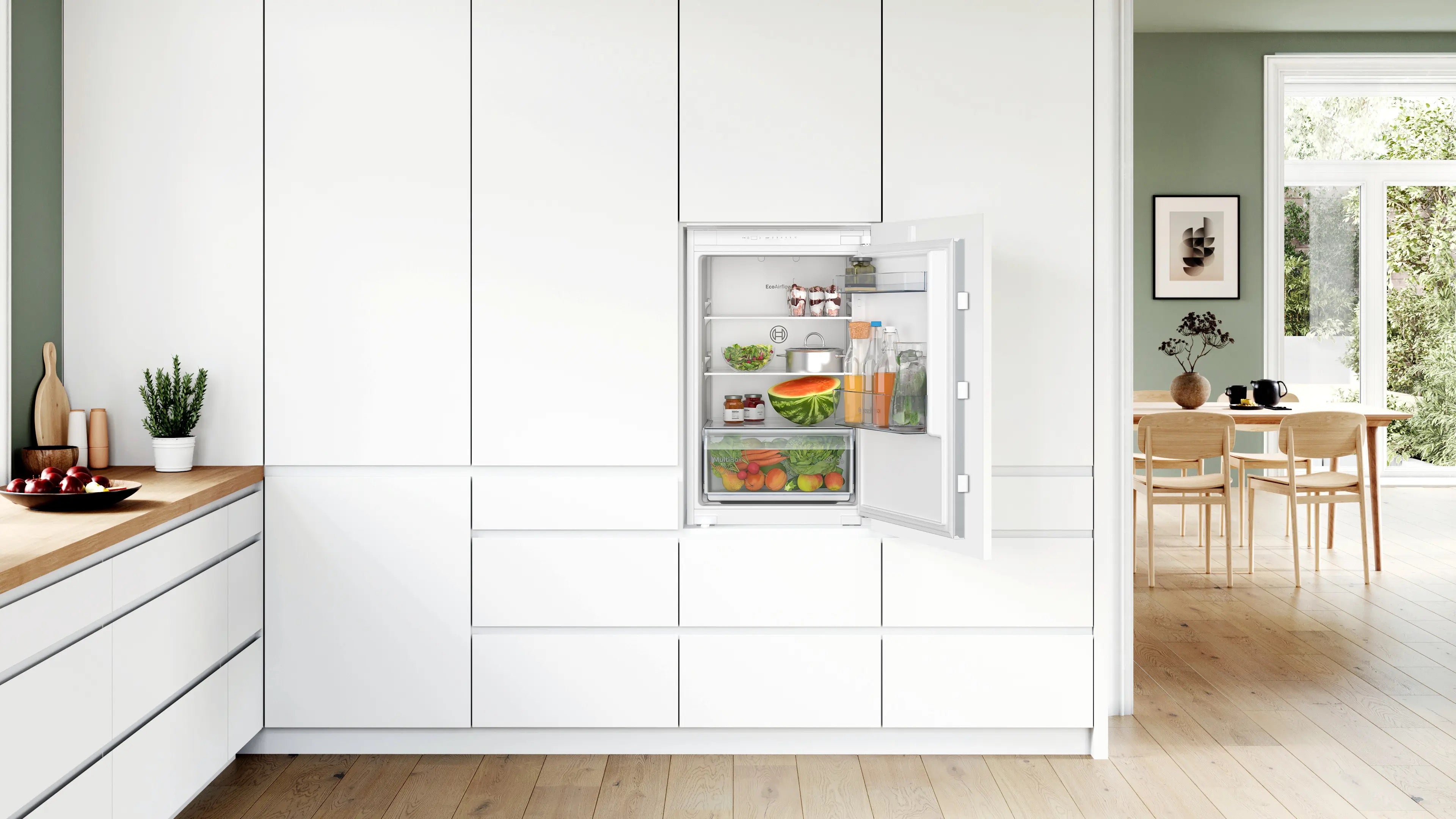 Bosch Series 2 Built-in fridge 87.4 x 54.1 cm sliding hinge - KIR21NSE0