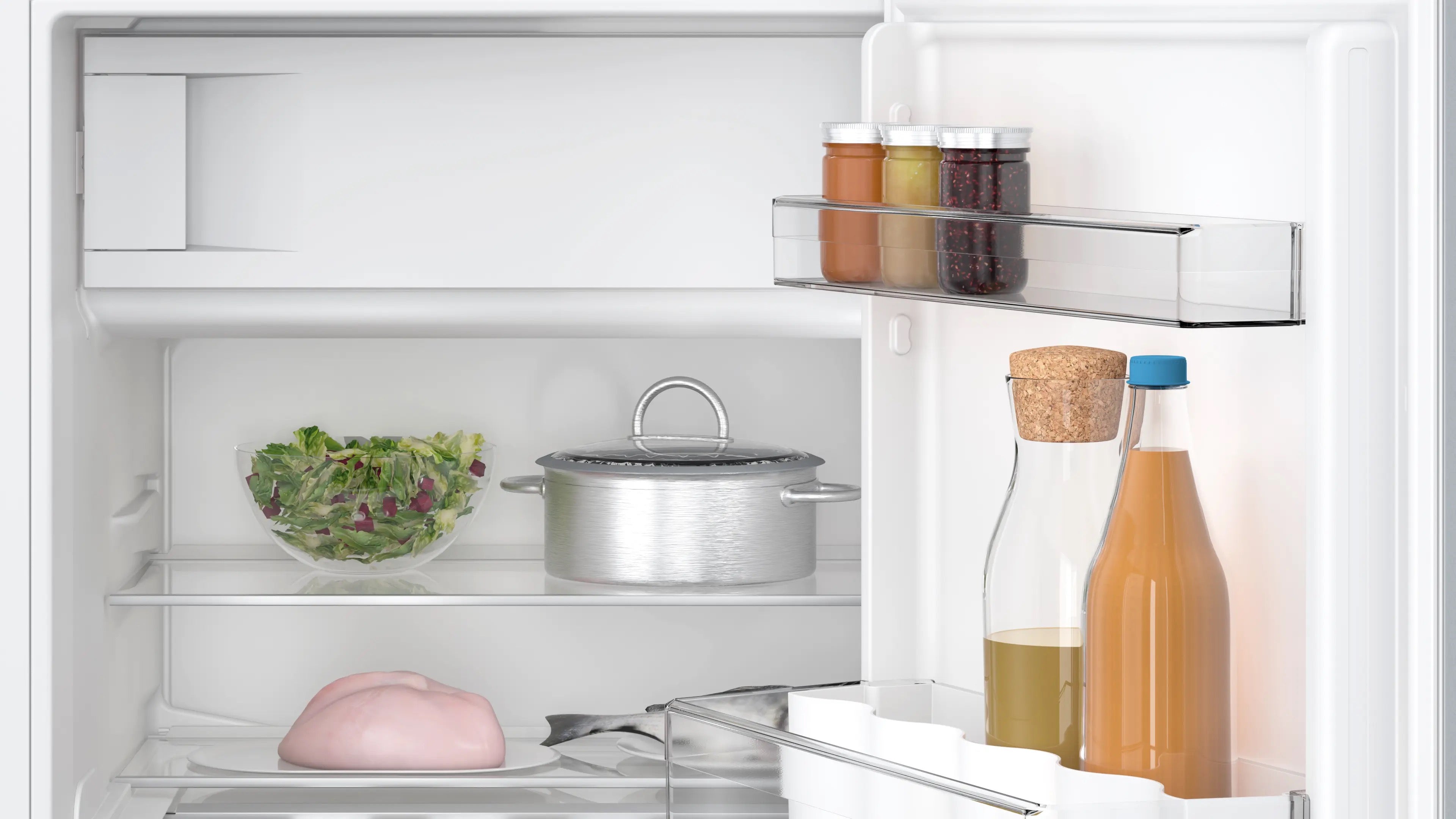 Bosch Series 4 Built-under fridge with freezer section 82 x 59.8 cm flat hinge - KUL22VFD0G