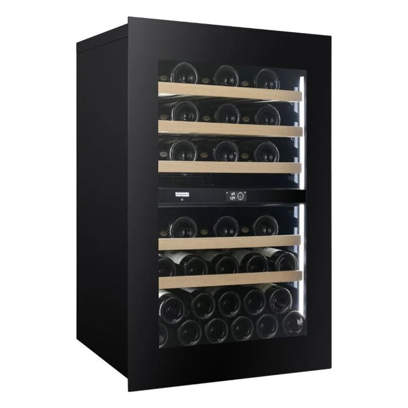 Dunavox Noble - Dual Zone 44 Bottle - Integrated Wine Cooler - DVN-44.120DB.TO
