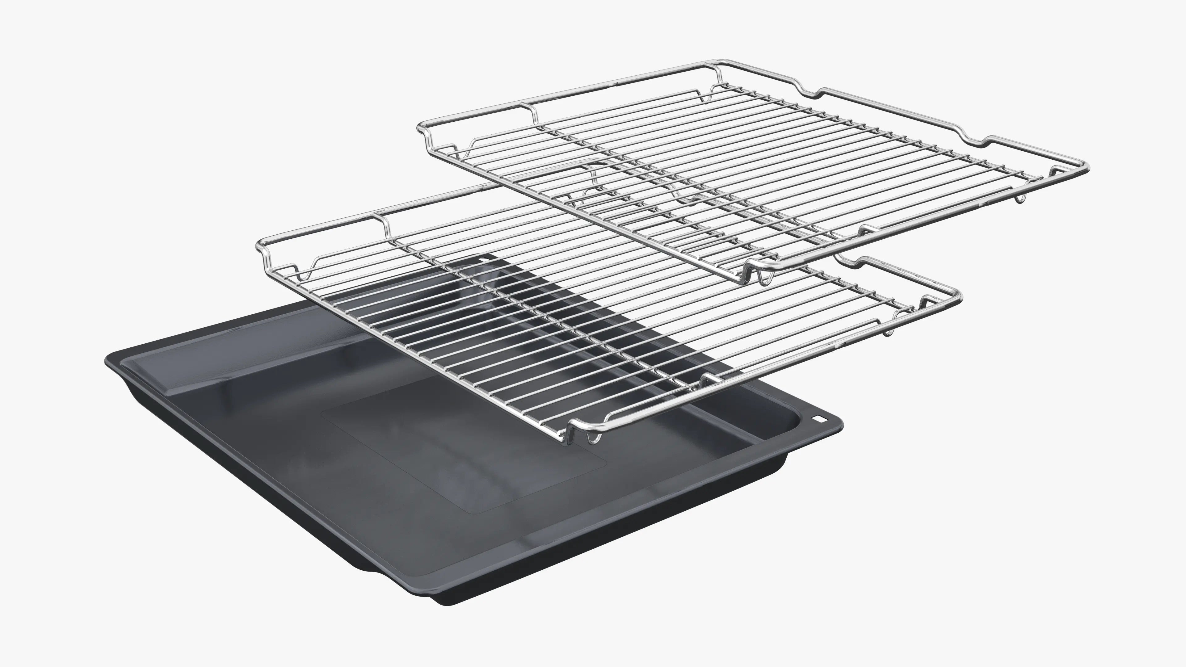 Bosch Series 4 Built-in oven with added steam function 60 x 60 cm Stainless steel - HQA574BS3B