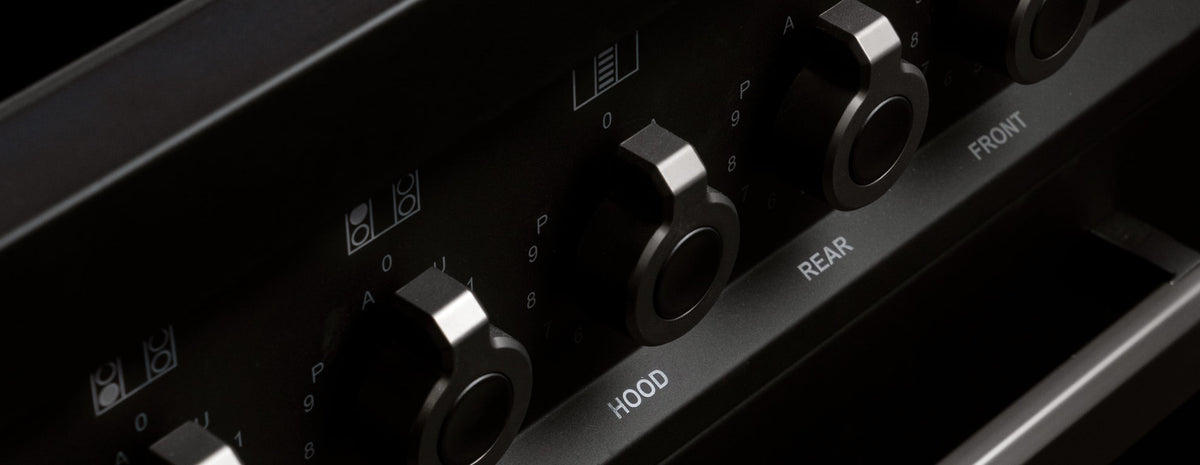 Bertazzoni 100 cm Air-Tec cooker with induction top and integrated hood