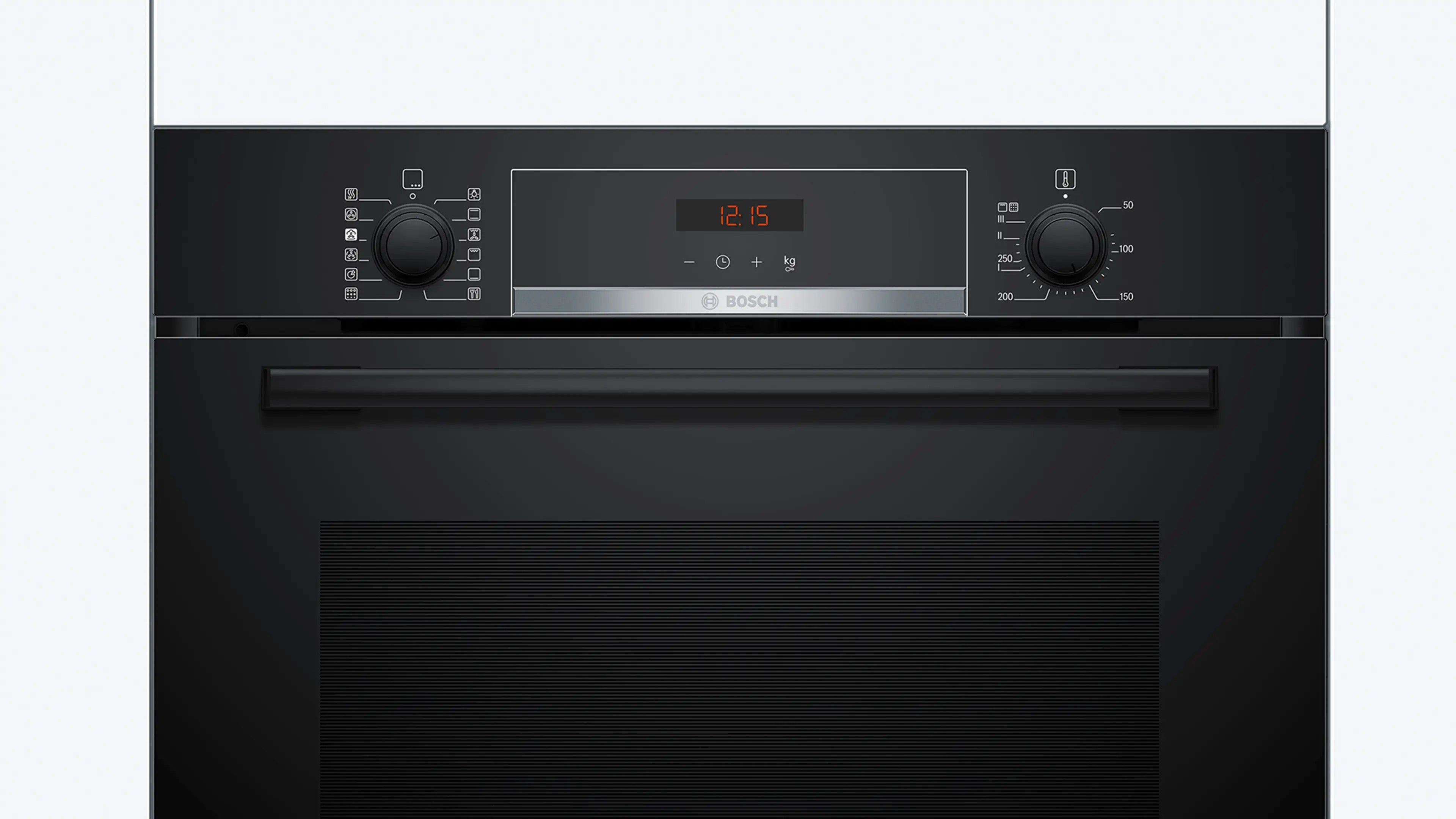 Bosch Series 4 Built-in oven with added steam function 60 x 60 cm Black - HQA574BB3B