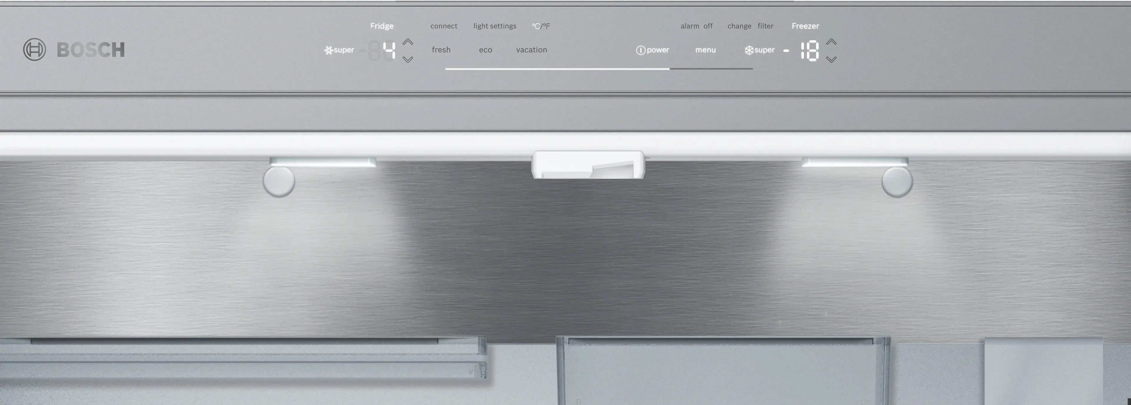 Bosch Series 8 Multi Door American Fridge Freezer 183 x 90.5 cm Stainless steel - KFF96PIEP
