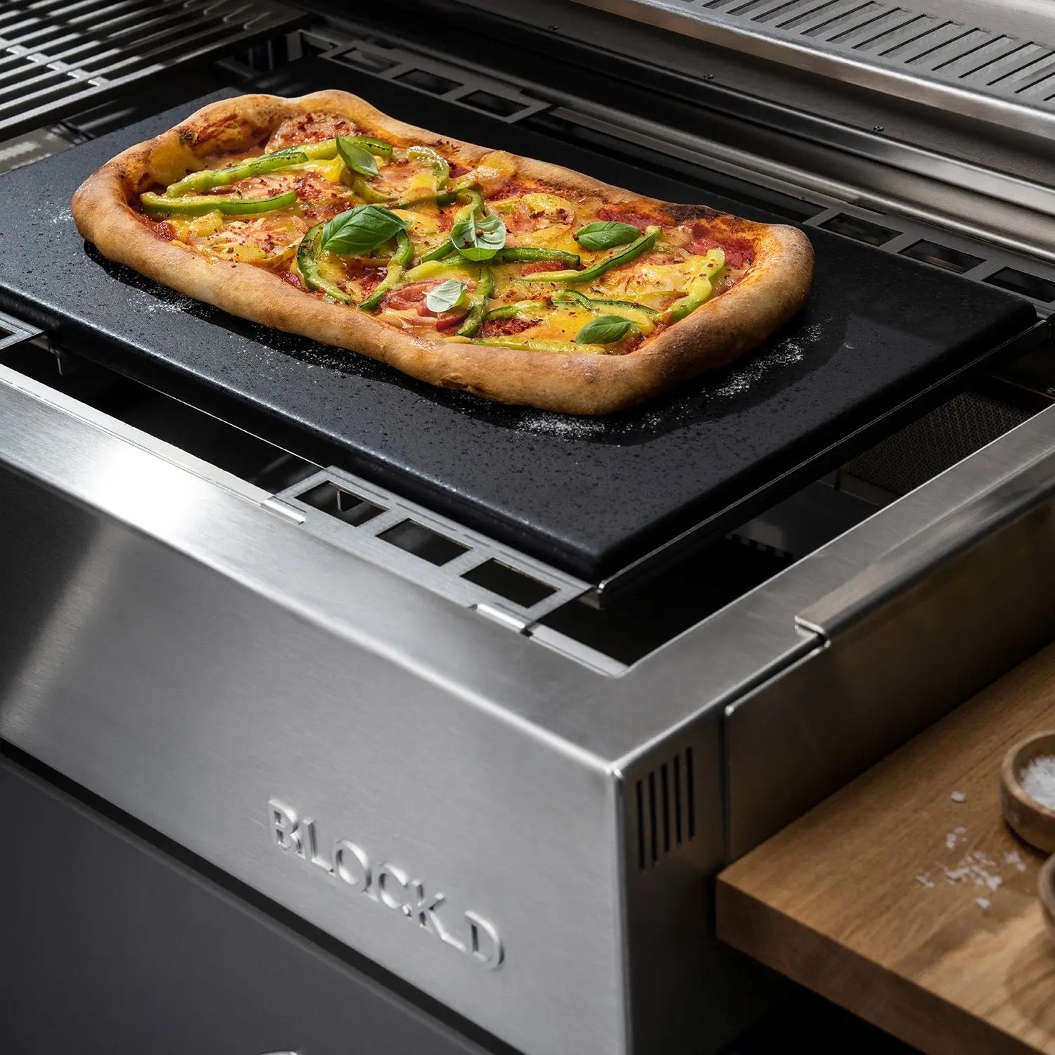 Flammkraft Pizza and grill stone for BLOCK D (Gen. 5)
