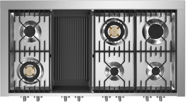 Steel Cucine Genesi 120cm Double Oven Range Cooker - GQ12SF-6M