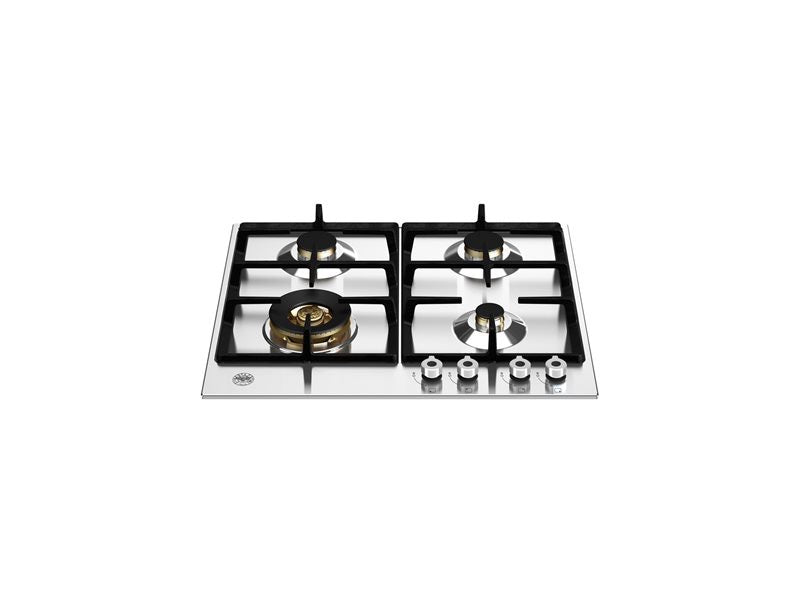 Bertazzoni 60 cm Gas hob with wok Professional Series - P604LPROX / P604LPRONE