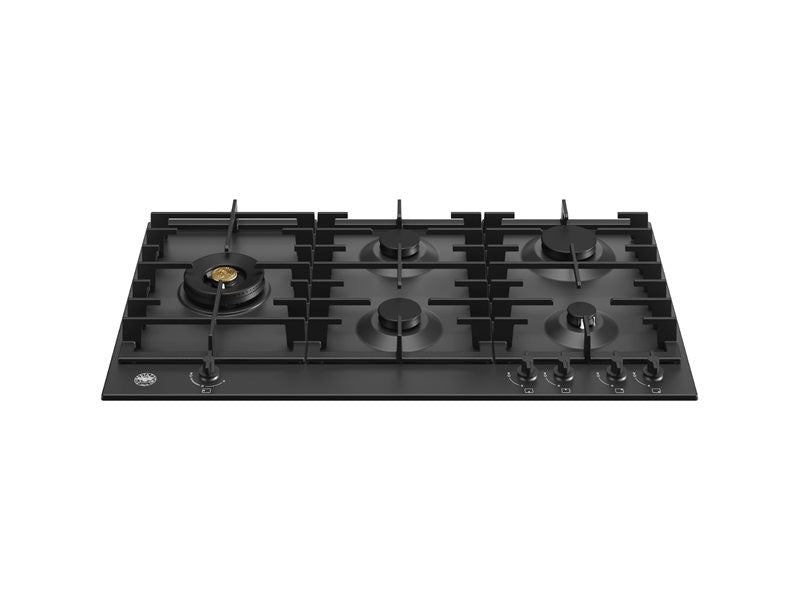 Bertazzoni 90 cm Gas hob with lateral dual wok Modern Series - P905LMODX / P905LMODNE