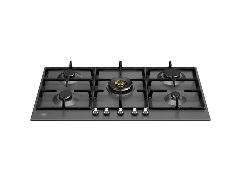 Bertazzoni 90 cm Gas hob with central dual wok Heritage Series - P905CHERNE / P905CHERAX