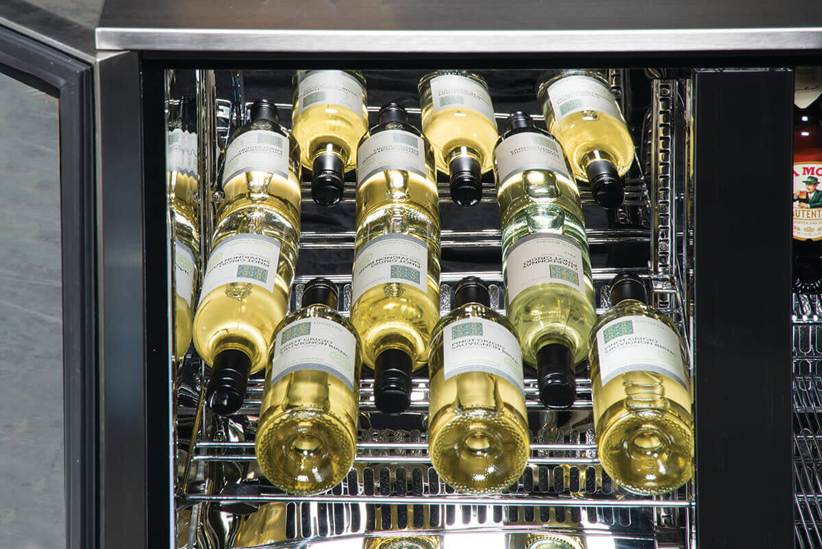 Outdoor Cooler Opens Left | Stainless Steel Outdoor Fridge | LOW-E Glass | LED Interior Lighting | Caterbitz UK