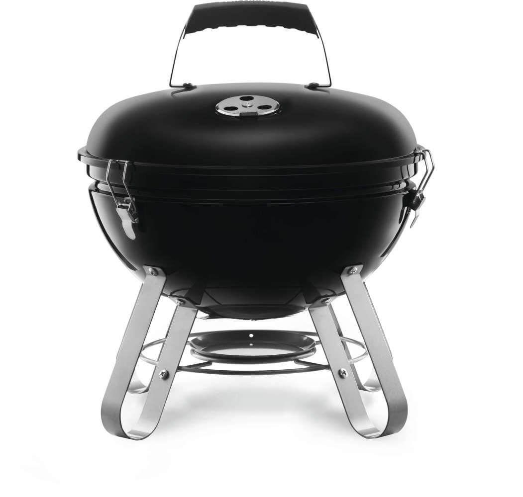 Premium 14 Charcoal Portable Kettle | 14 Inch Portable Charcoal Grill | Dual Basket | Air Vents | Outdoor Portable BBQ UK | Caterbitz