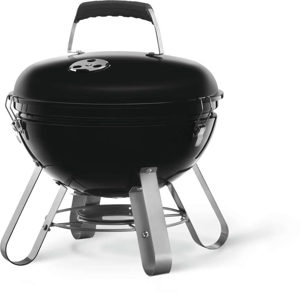 Premium 14 Charcoal Portable Kettle | 14 Inch Portable Charcoal Grill | Dual Basket | Air Vents | Outdoor Portable BBQ UK | Caterbitz