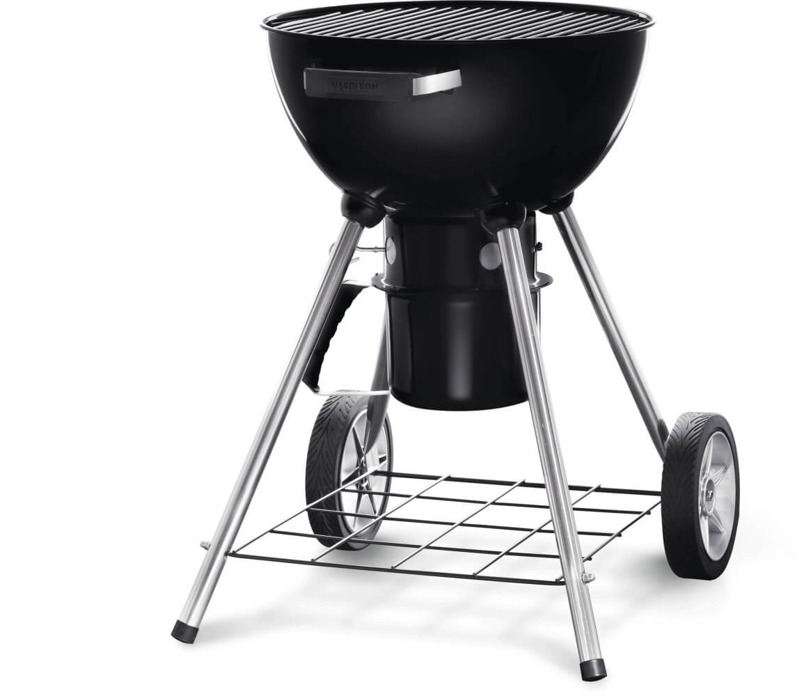 Premium 18 Charcoal Kettle | 18 Inch Charcoal Grill | Chrome Cooking Grid | Airflow Control Vents | Outdoor Charcoal BBQ UK | Caterbitz