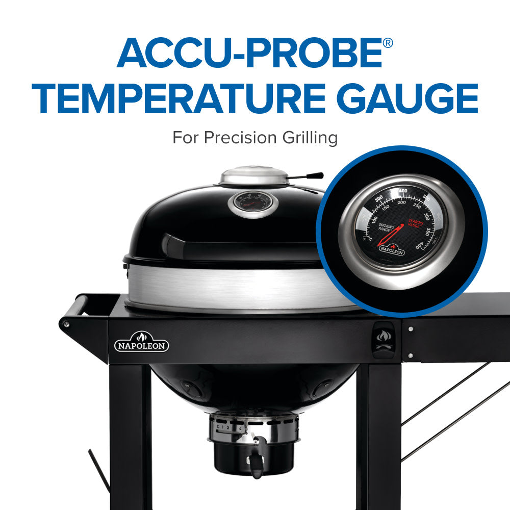 Professional 22 Charcoal Cart | Cast Iron WAVE™ Grids | Rotisserie Ready | Vortex Heat Management | Outdoor Charcoal Grill UK | Caterbitz