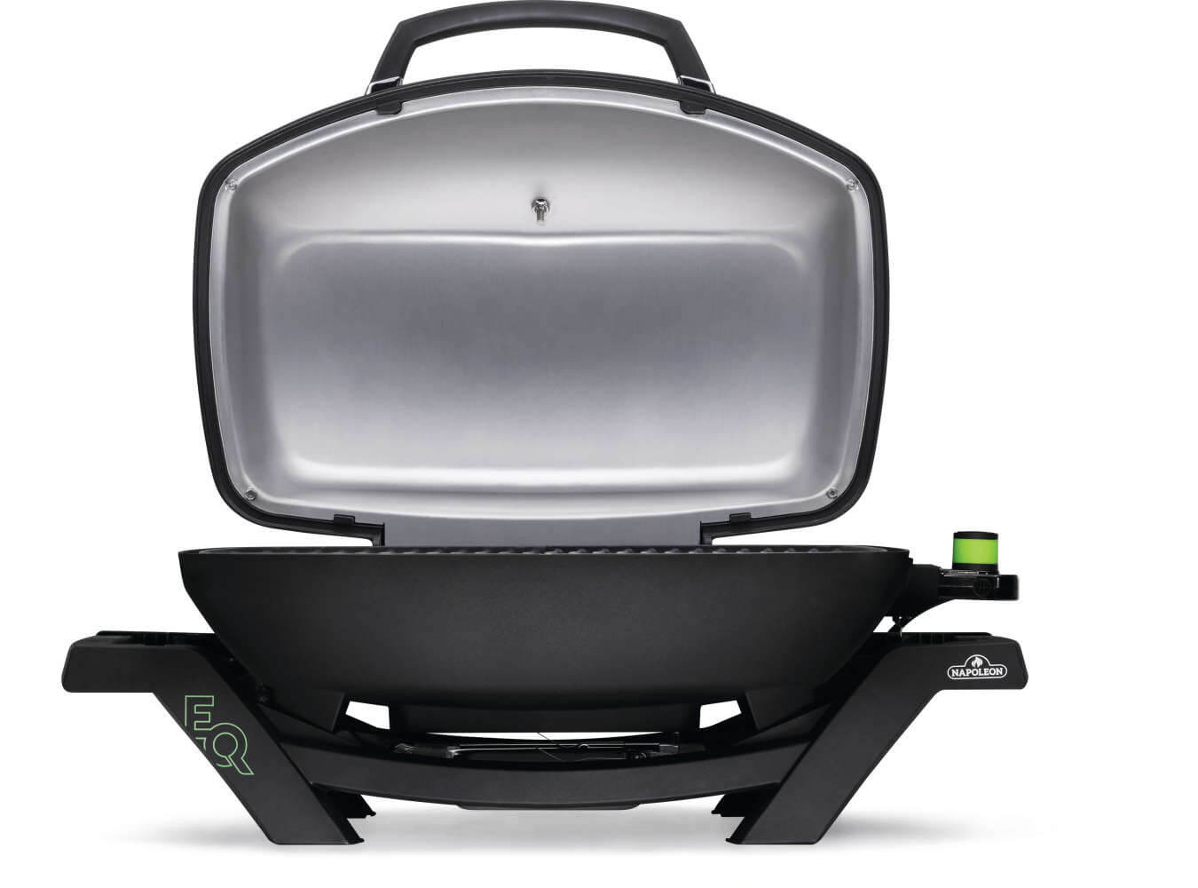 TravelQ PRO285E | Portable Electric Grill | 1 Burner | WAVE Cast Iron Grids | Cast Aluminum Lid | Caterbitz UK