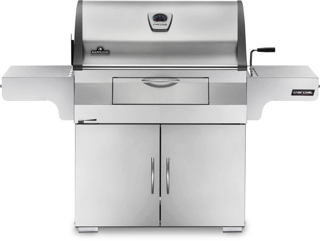 Professional 605 Charcoal Cart | Stainless Steel Charcoal Grill | WAVE™ Cooking Grids | Rotisserie Burner | Outdoor BBQ UK | Caterbitz