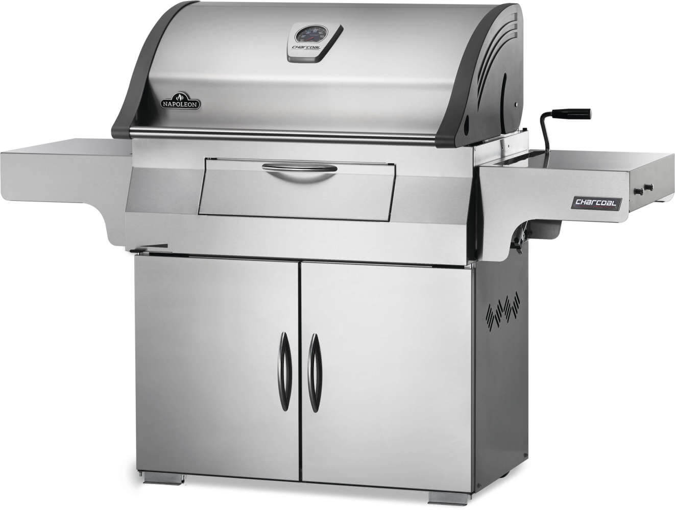 Professional 605 Charcoal Cart | Stainless Steel Charcoal Grill | WAVE™ Cooking Grids | Rotisserie Burner | Outdoor BBQ UK | Caterbitz