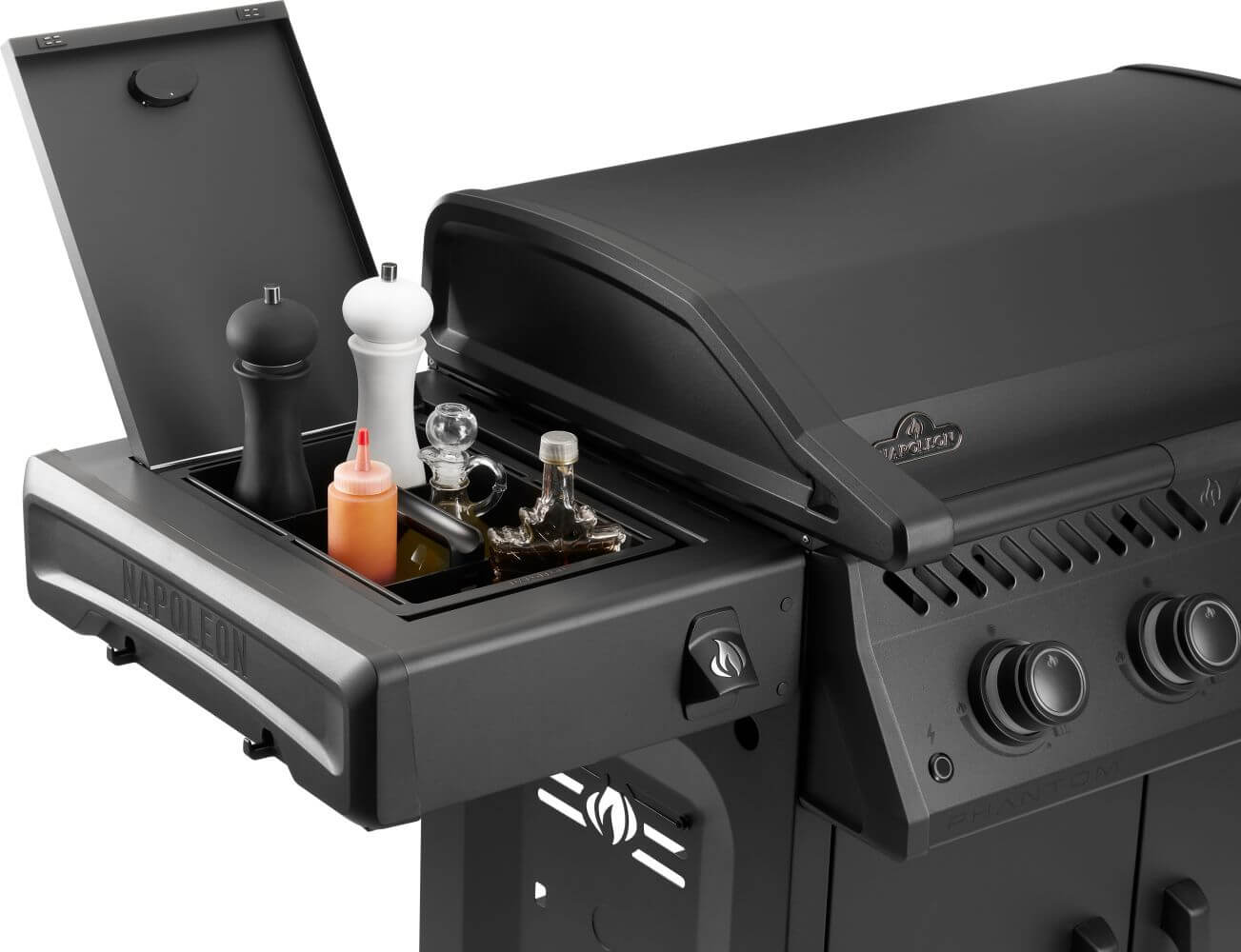 Rogue PRO Phantom 30 Plancha | Stainless Steel Cooktop | 4 Burner Outdoor Grill | Matte Black Plancha | Premium BBQ UK | Caterbitz