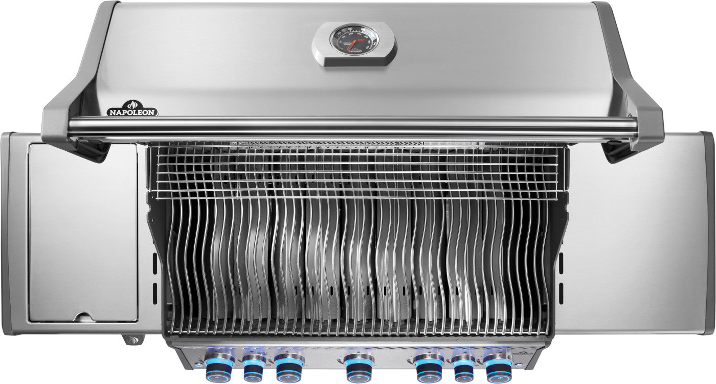 Rogue PRO-S 625 RSIB Gas Grill | Stainless Steel BBQ | Infrared Side Burner | Infrared Rear Rotisserie | WAVE Grids | Caterbitz UK