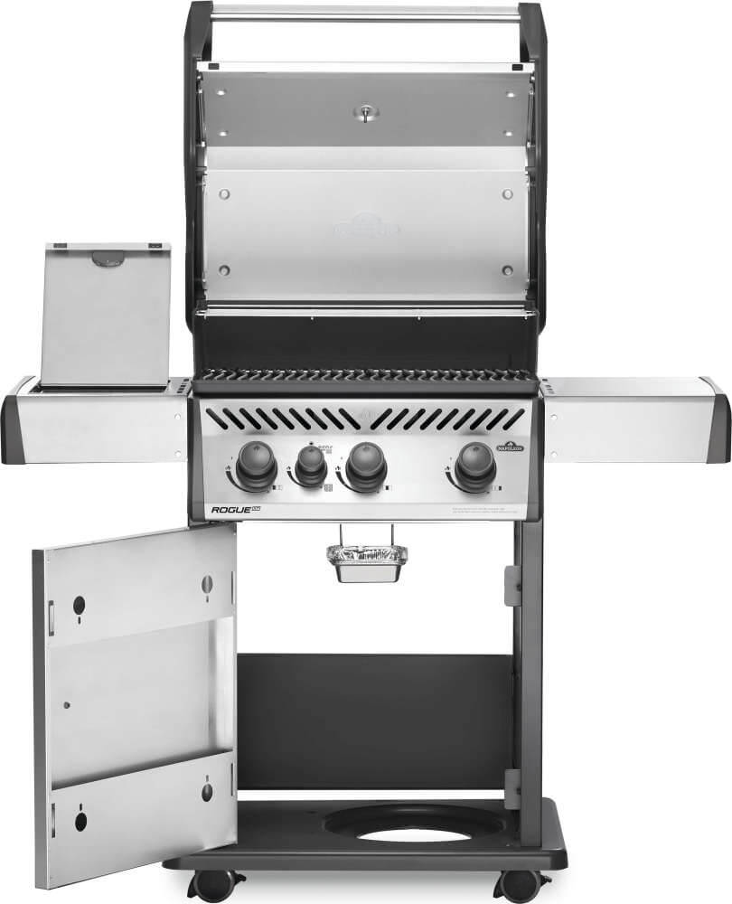 Rogue XT 425 SIB Gas Grill | Stainless Steel 3 Burner BBQ | Infrared Sizzle Zone | WAVE Cast Iron Grids | Caterbitz UK