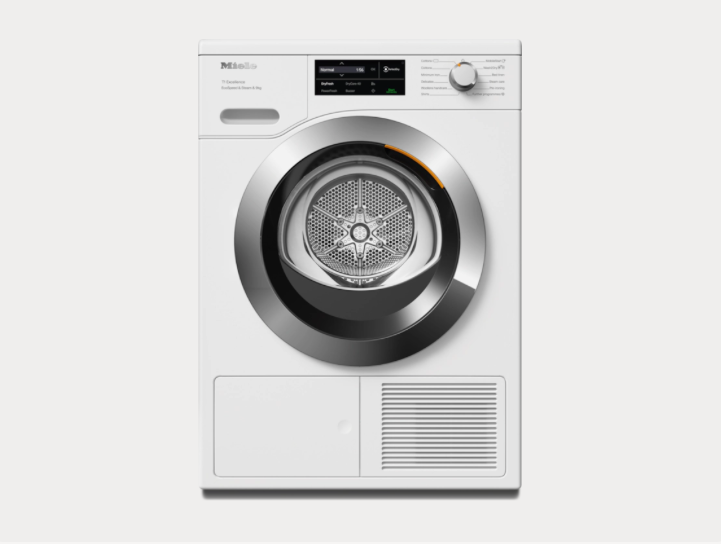 Miele TEL785WP EcoSpeed&Steam&9kg Lotus white
