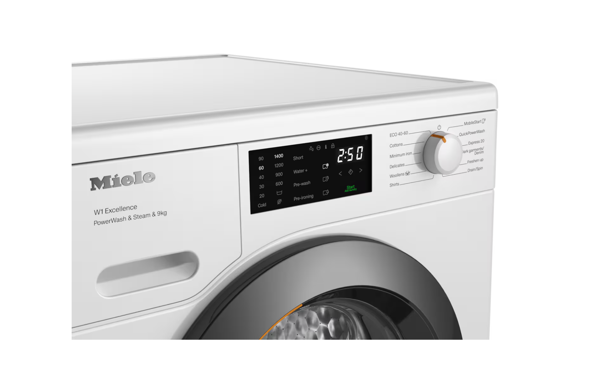Miele PWash&Steam&9kg Lotus white
