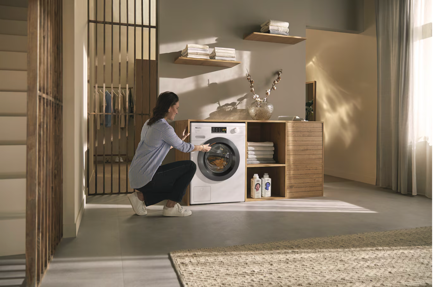 Miele 8kg Active Lotus white
