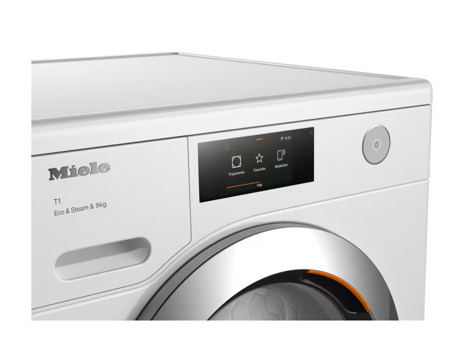 Miele Heat Pump Eco&Steam&9kg Lotus white