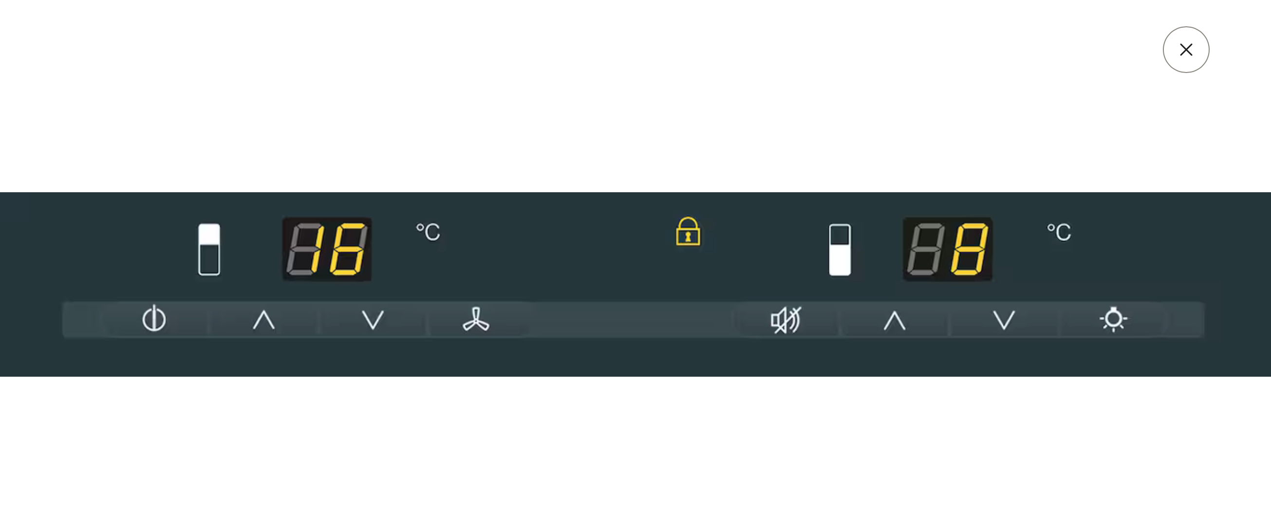 Miele Built-under wine conditioning unit KWT 6321 UG Glass door