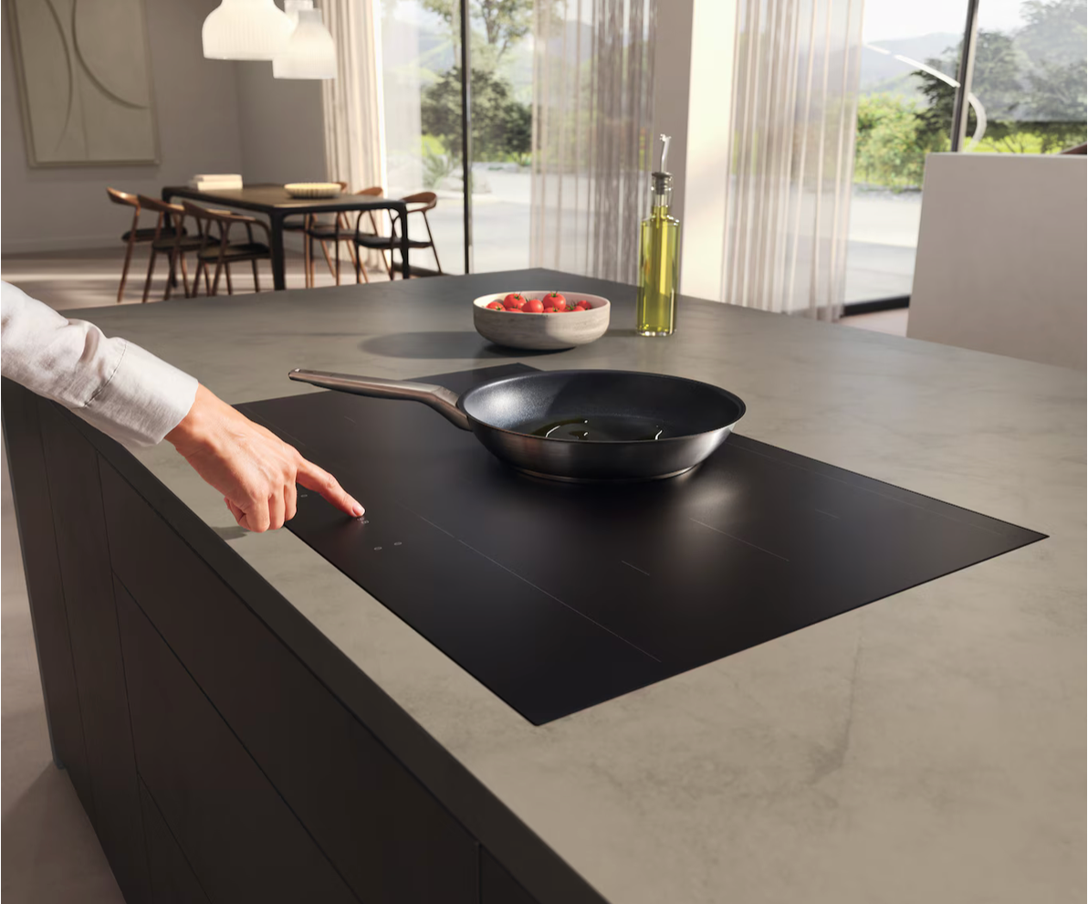 Miele Induction hob with onset controls Gold KM 7576-2 FL MattFinish