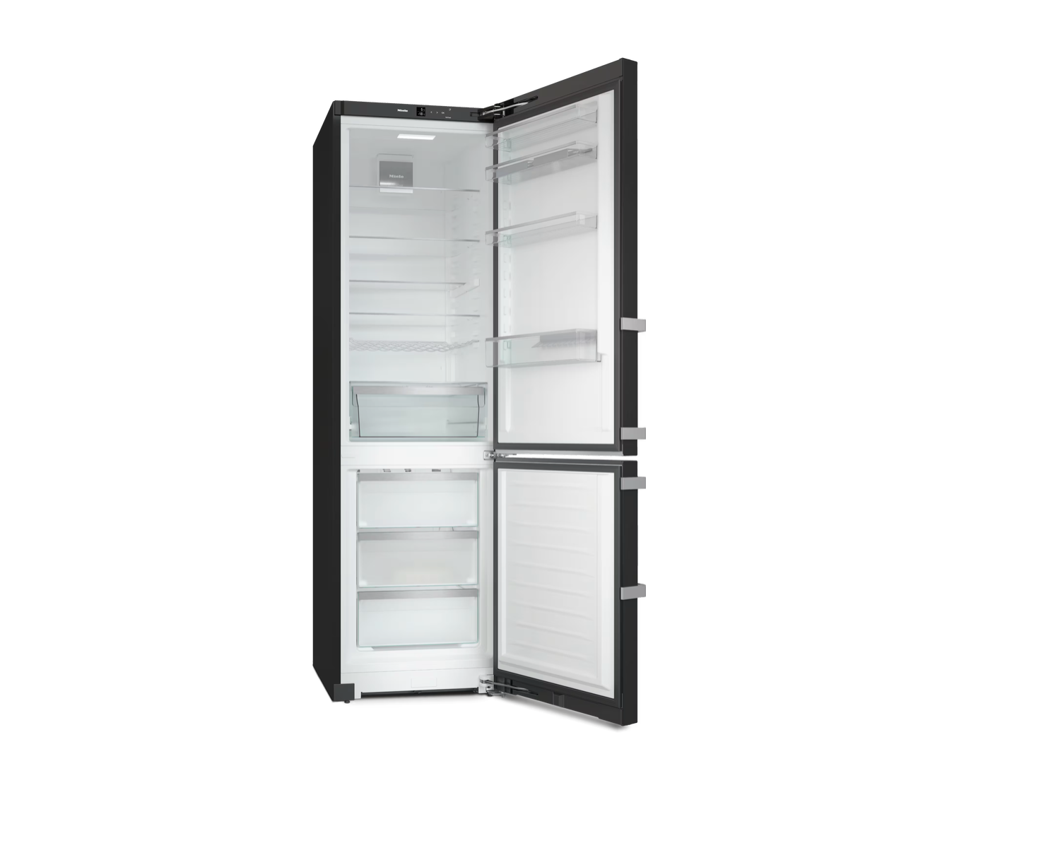 Miele Freestanding fridge-freezer Gold KFN 4795 AD BlackSteel door