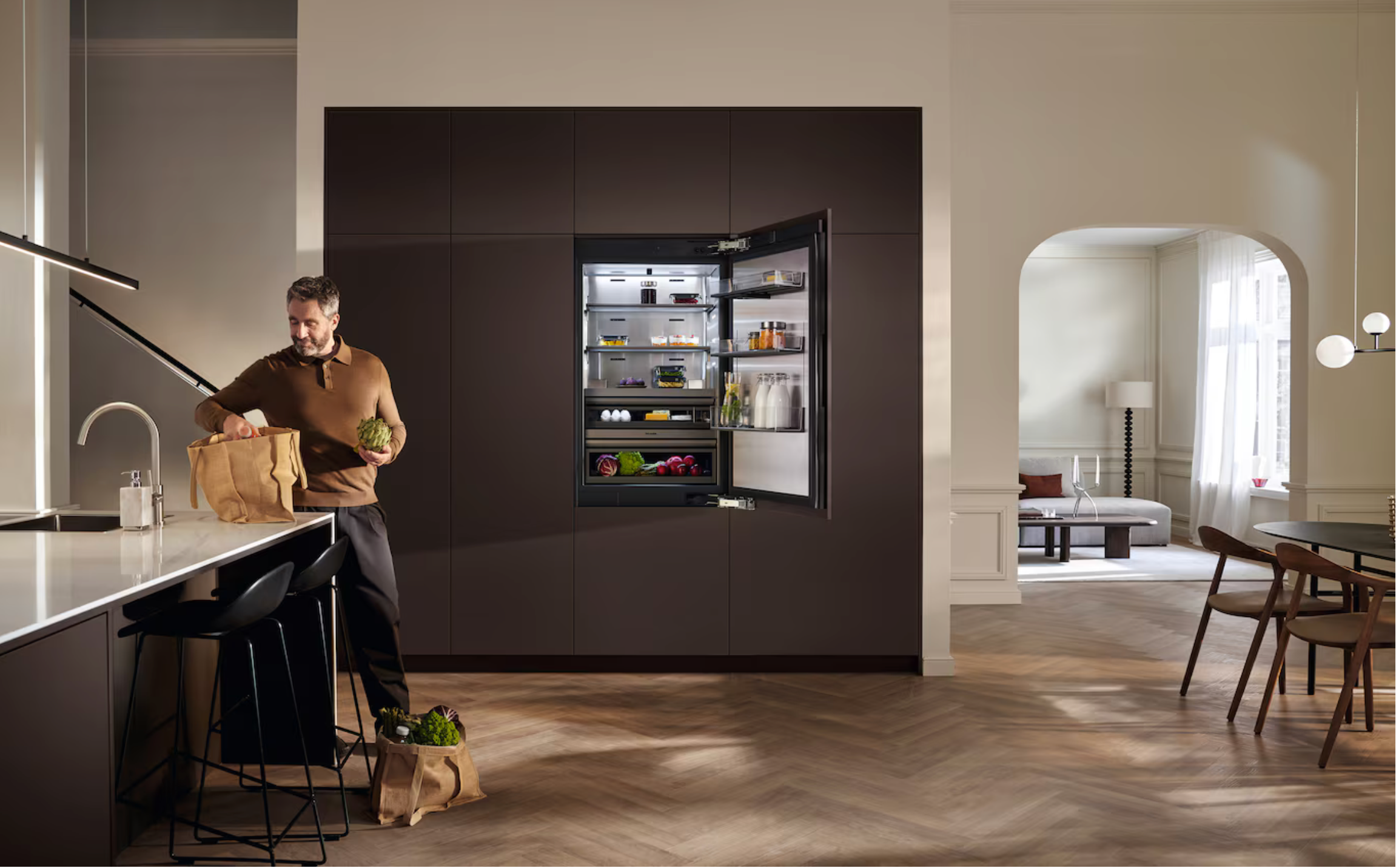 Miele MasterCool fridge-freezer Diamond KFMC 3834 R