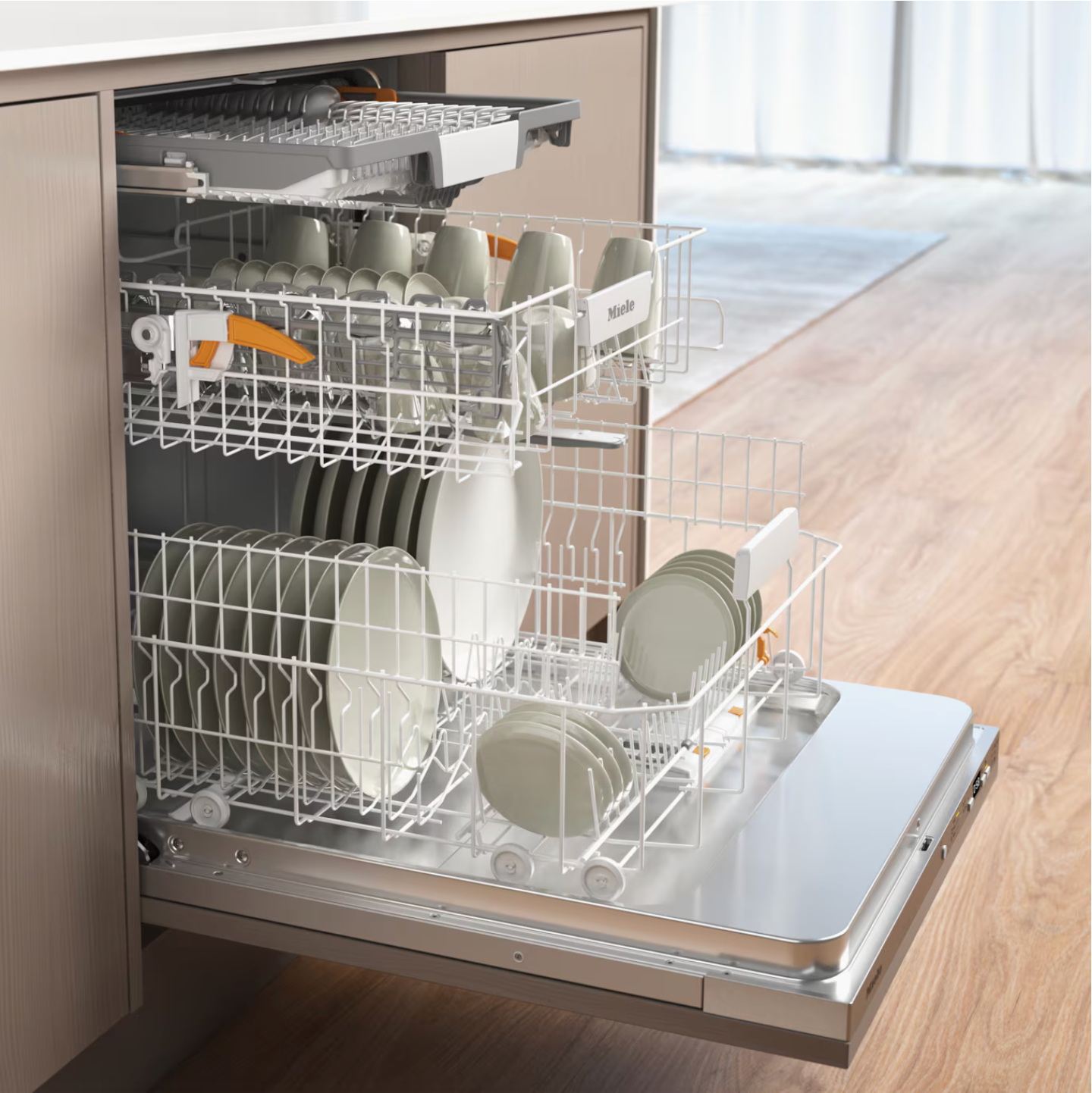 Miele Fully integrated dishwashers Silver G 5851 SCVi Active Plus Stainless Steel