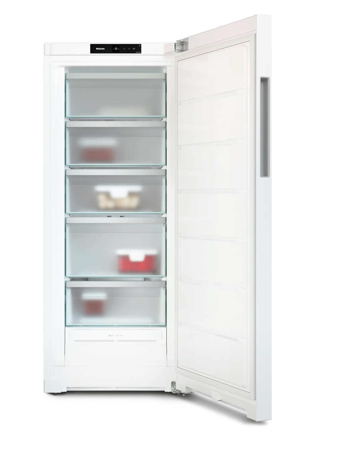 Miele Freestanding freezer Silver FN 4322 D-1 White