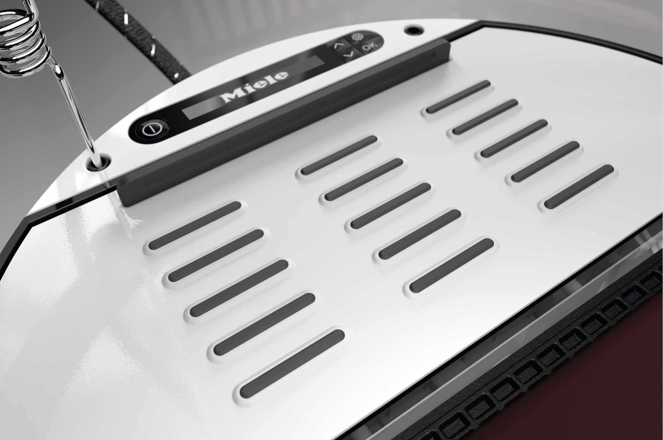 Miele Steam ironing system B 4826 FashionMaster Tayberry red