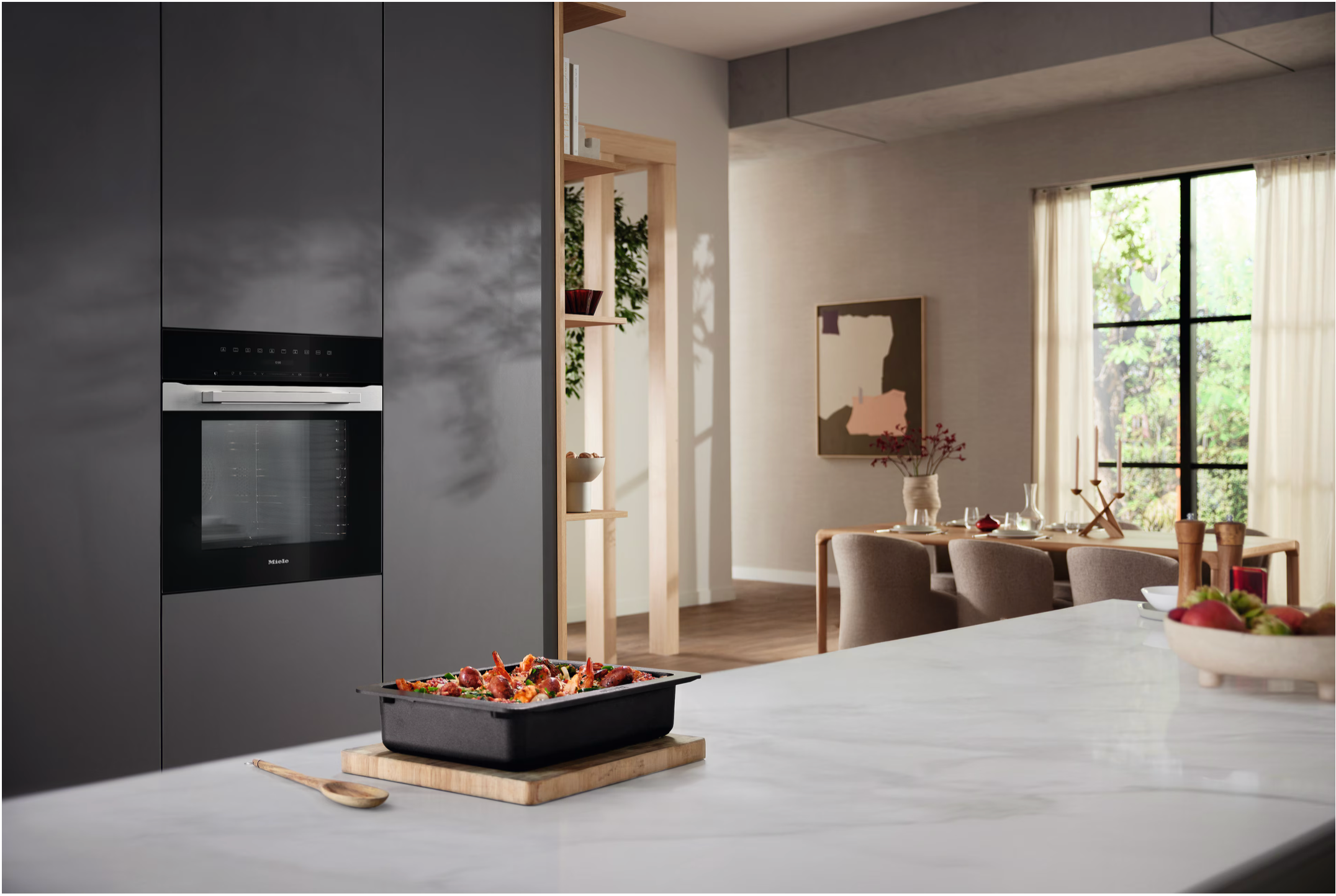 Miele Combination steam oven Gold DGC 7250 CulinArt Stainless steel/Clean Steel