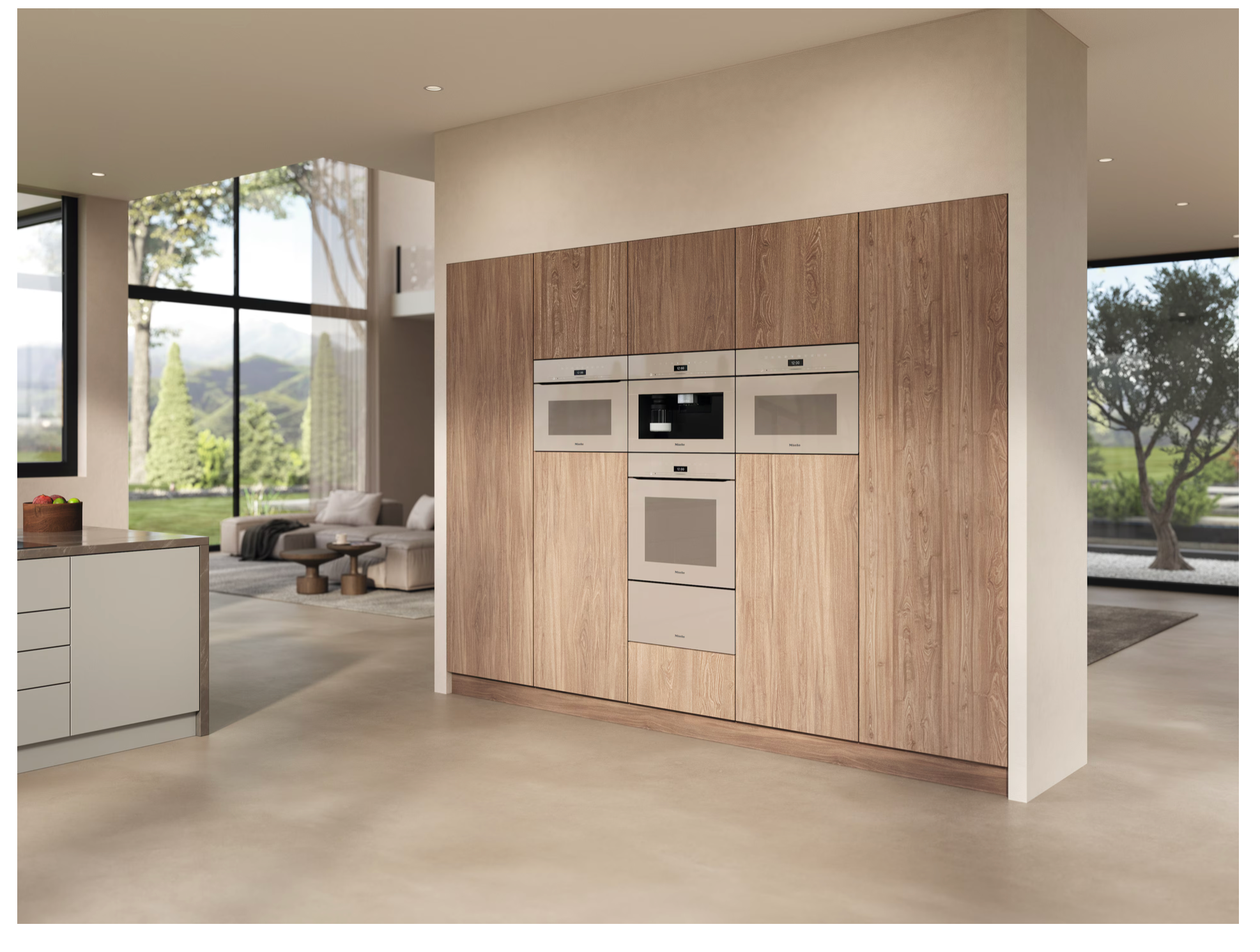 Miele Handleless microwave combination oven H 7440 BMX