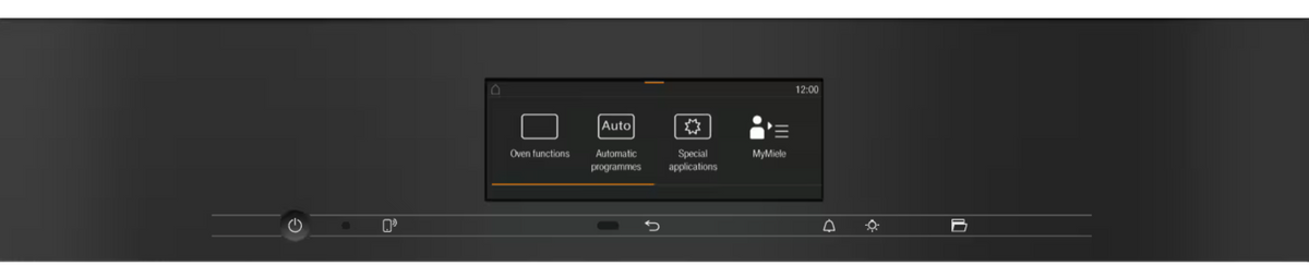 Miele ArtLine M-Touch Built-In Pyrolytic Handleless Single Oven