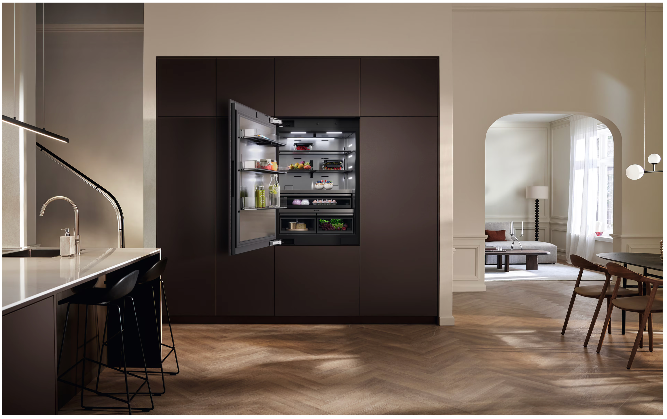 Miele MASTERCOOL FRIDGE-FREEZER DIAMOND KFMC 3844 L