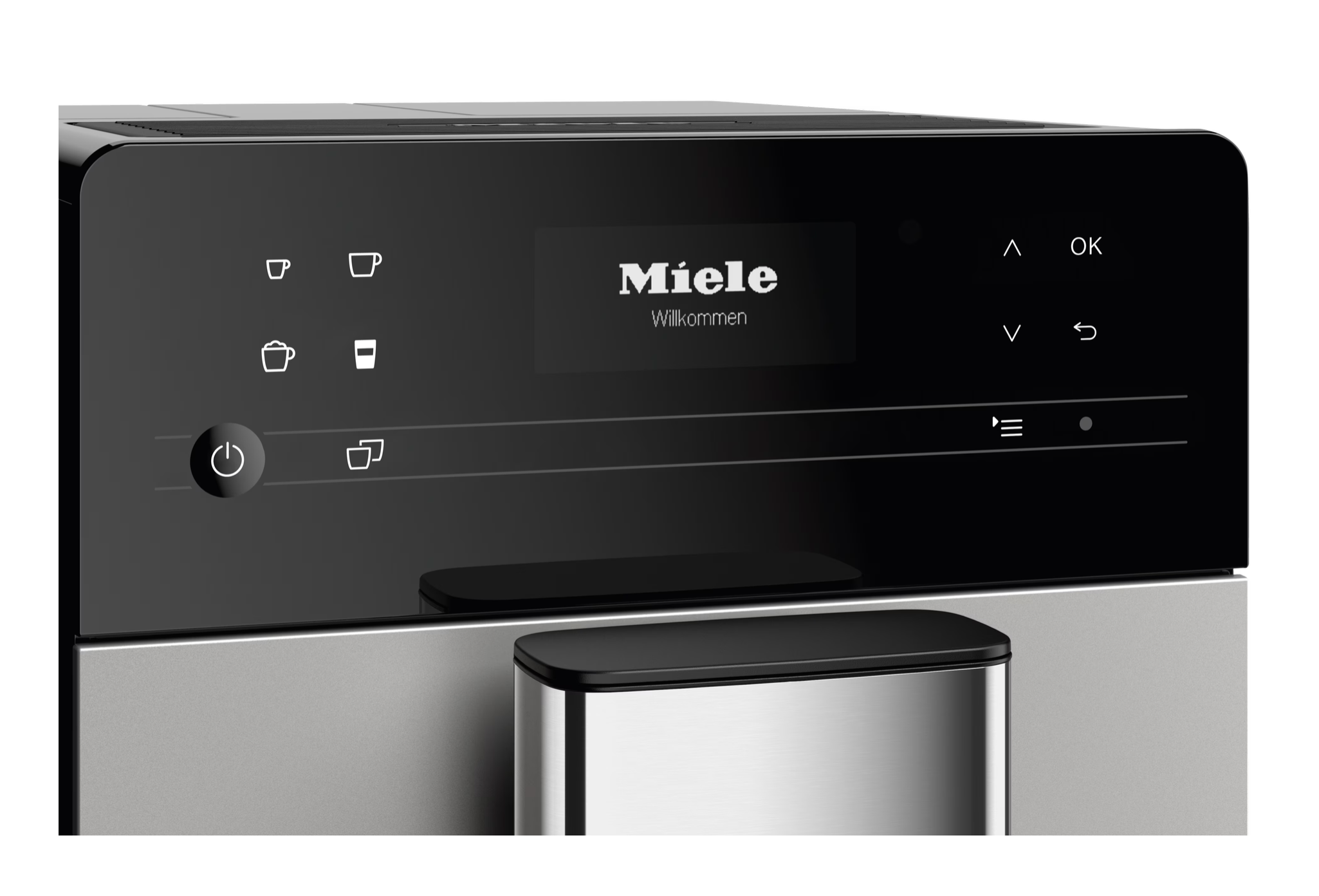 Miele Countertop coffee machine CM 5510 Silence Silver grey-met