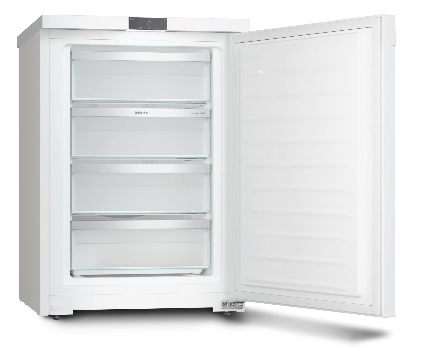 Meile Freestanding freezer Silver F 4001 D White