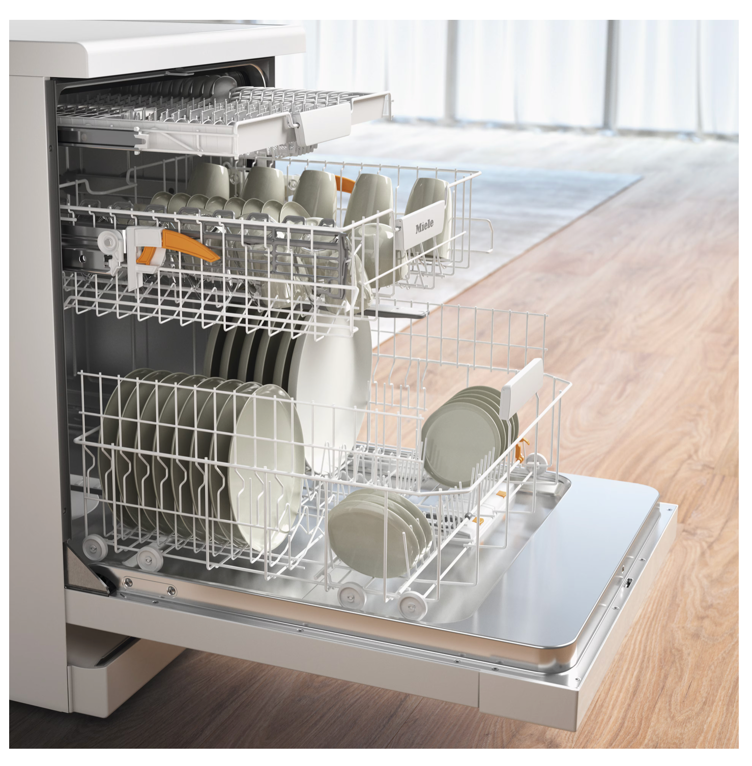 Miele Freestanding dishwashers Silver G 5611 SC Active Brilliant White