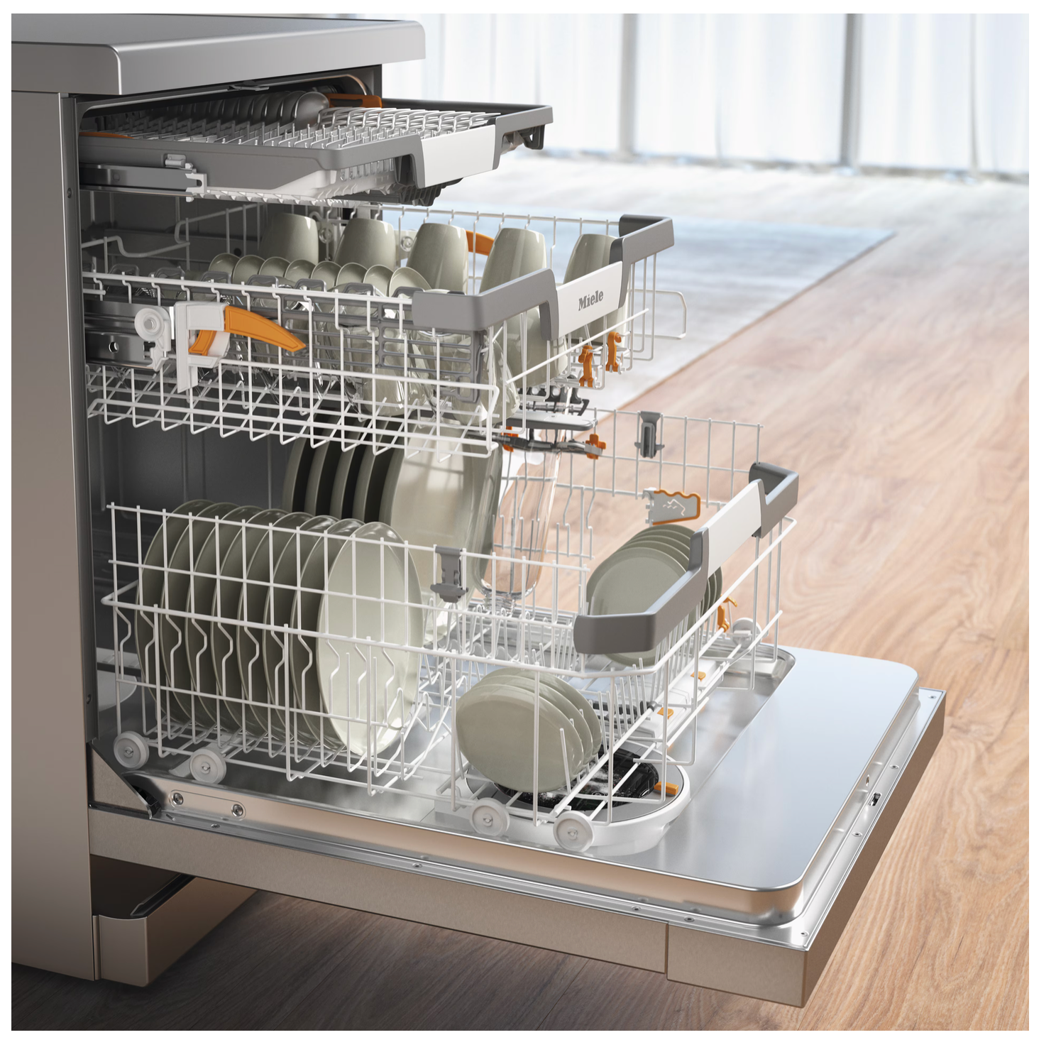 Miele Freestanding dishwashers Gold G 7040 SC Front AutoDos