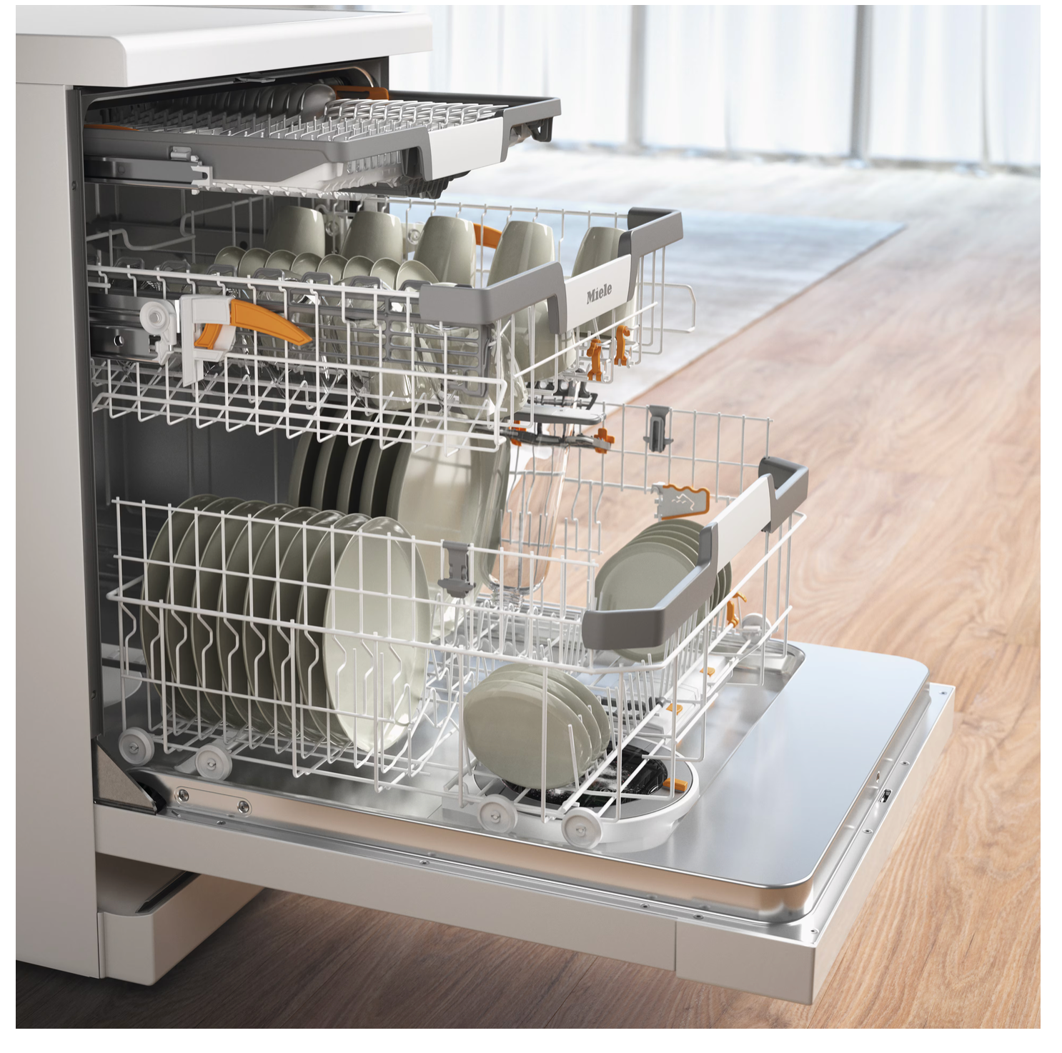 Miele Freestanding dishwashers Platinum G 7600 SC AutoDos