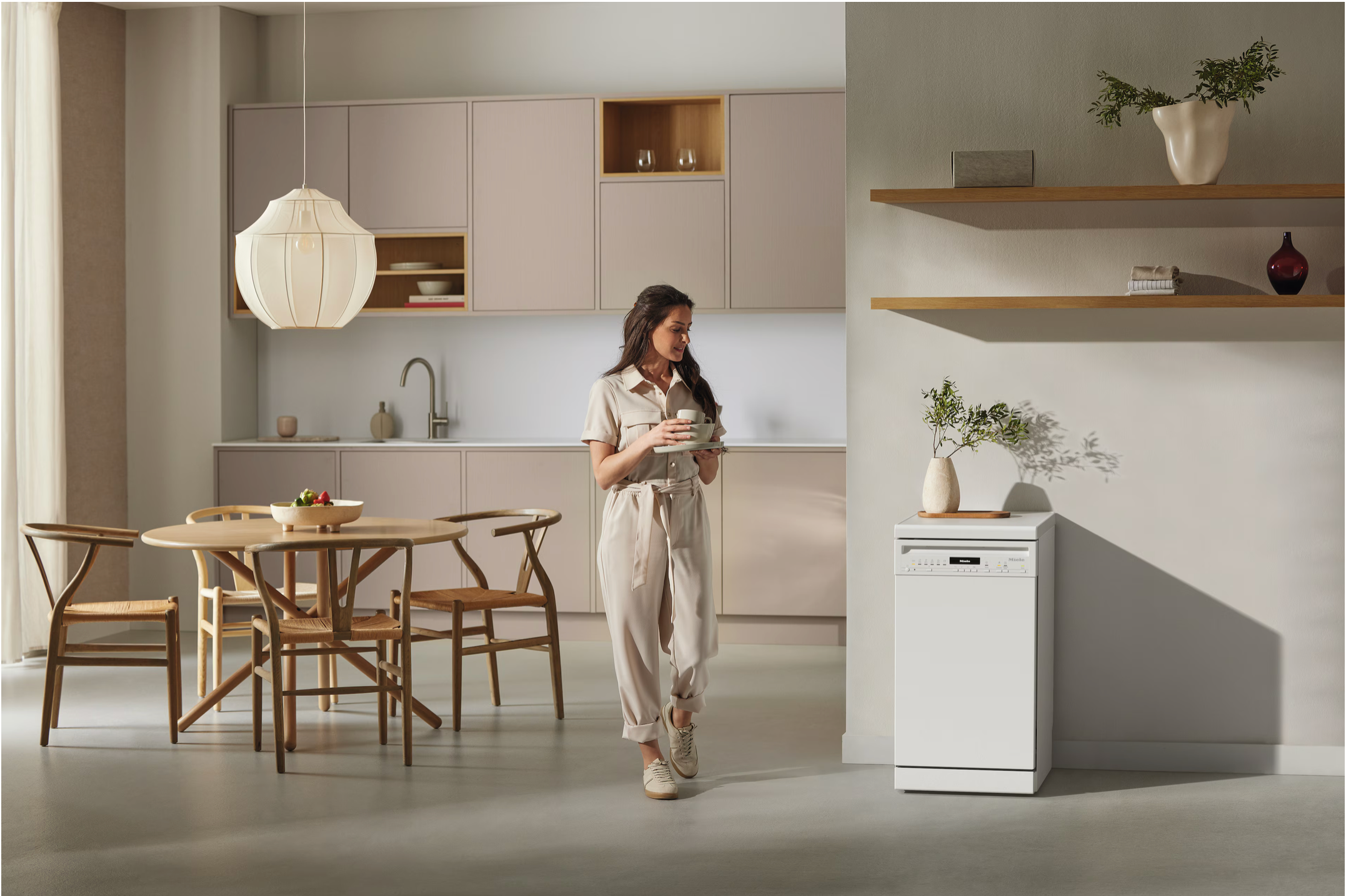 Miele Freestanding dishwasher, 45 cm Gold G 5740 SC SL Brilliant White