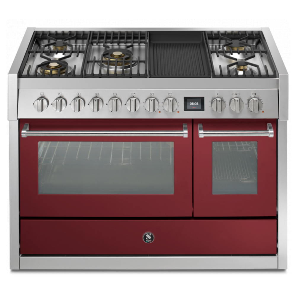 Steel Cucine Genesi 120cm Double Oven Range Cooker - GQ12SF-6M