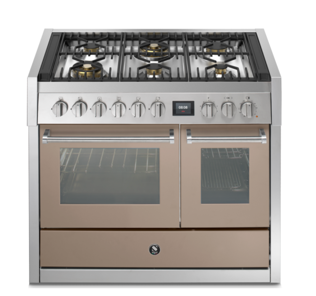 Steel Cucine Genesi 100cm Double Oven Range Cooker - GQ10SF-6W