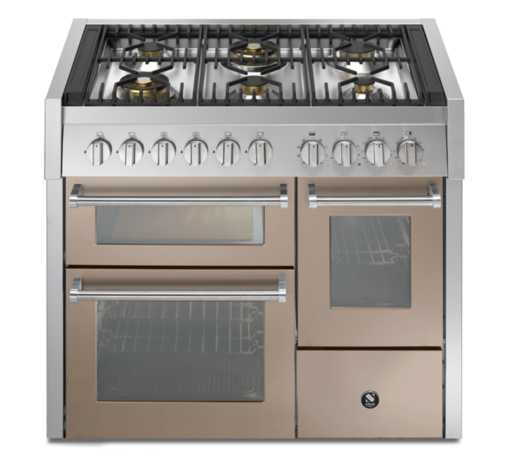 Steel Cucine Genesi 100/3 Triple Oven Range Cooker - GQ10SFF